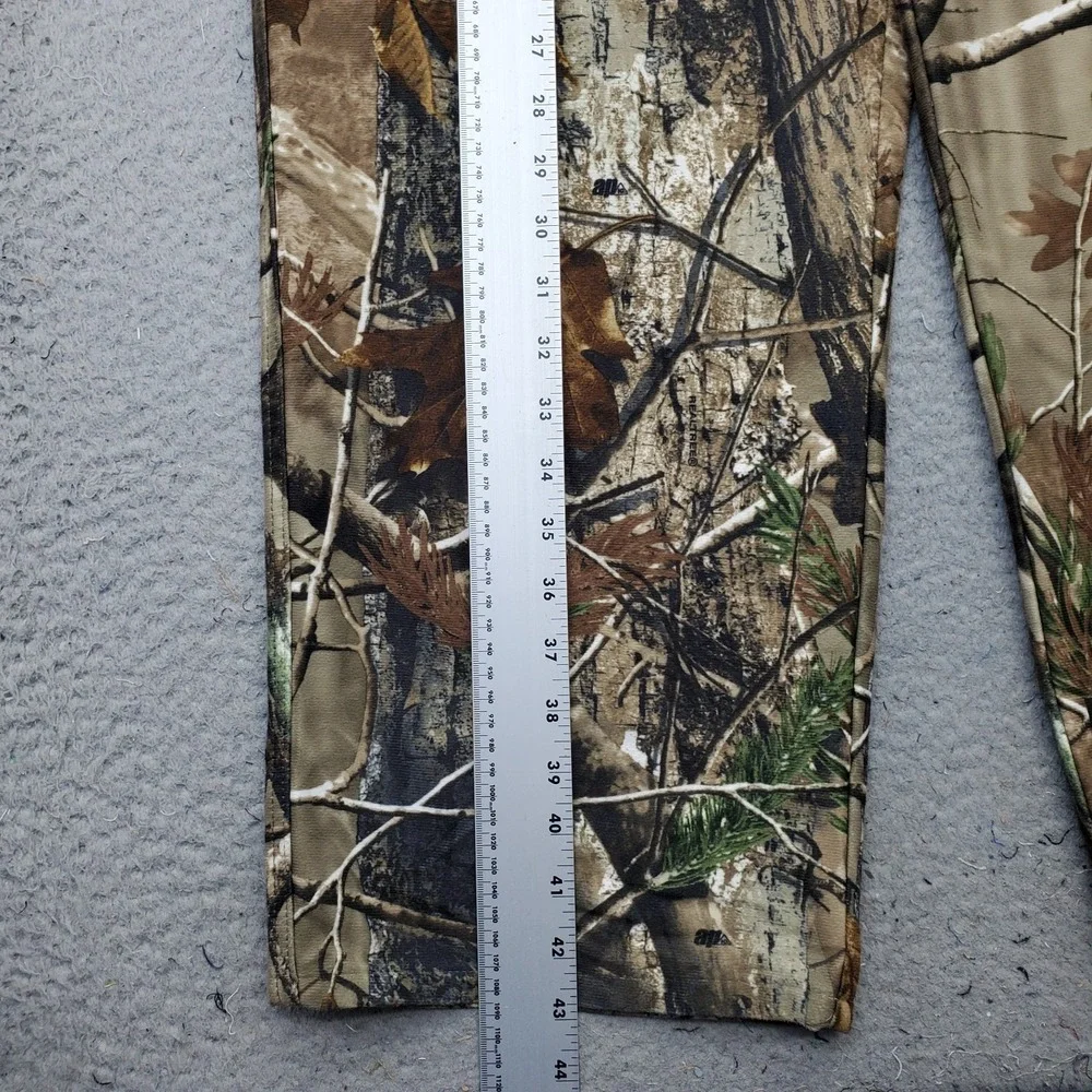 Cabela's Hunting Cargo Pants Mens 38 Multi AP Camo Realtree Straight Leg Hiking